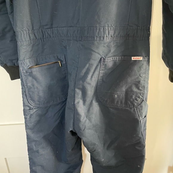 WearGuard Red and Navy insulated coveralls Large - Picture 14 of 14